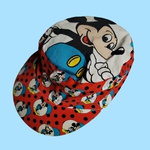Vintage Disney Parks Mickey Mouse Kids Bucket Hat
